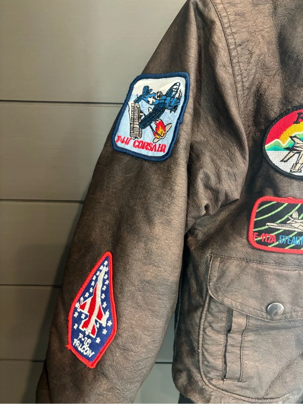 Kid’s Top Gun style Pilot Bomber Jacket